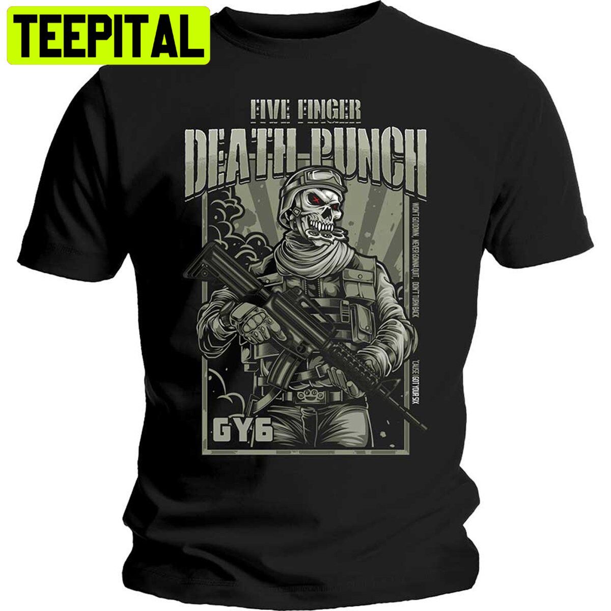Five Finger Death Punch War Soldier Trending Unisex Shirt