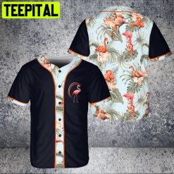 Flamigo Hawaii Floral Lover BaseBall Jersey 3D Unisex