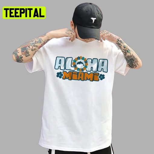 Flower Design Tua Aloha Miami Tua Tagovailoa Unisex T-Shirt