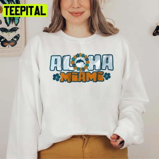 Flower Design Tua Aloha Miami Tua Tagovailoa Unisex T-Shirt