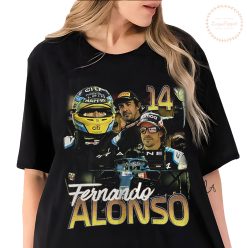 Formula 1 2022 Fernando Alonso Alpine F1 Team 90s Grand Prix Unisex T-Shirt