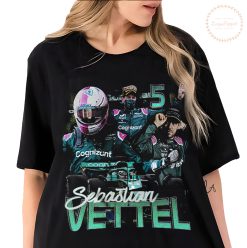 Formula 1 2022 Sebastian Vettel Aston Martin 90s Grand Prix F1 Unisex T-Shirt