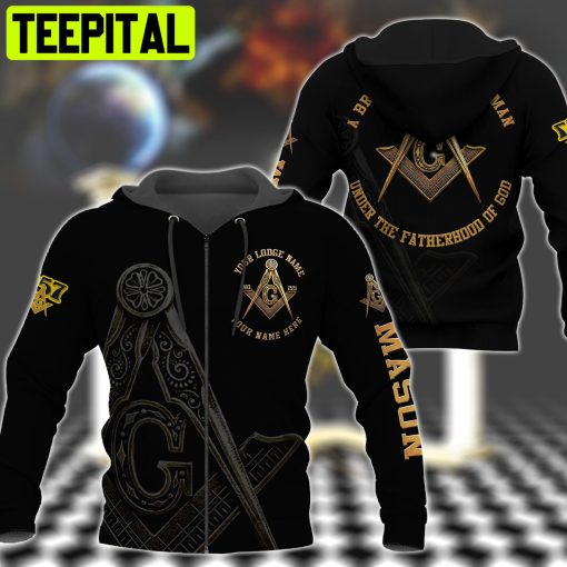 Freemason Hoodie Tshirt Baseball Jacket Custom Logde All Over Printed Trending Baseball Jersey