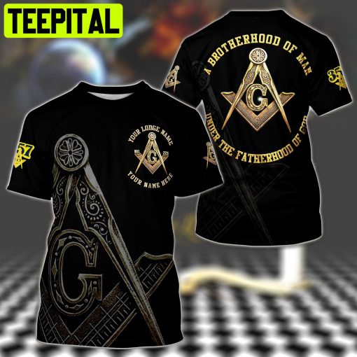 Freemason Hoodie Tshirt Baseball Jacket Custom Logde All Over Printed Trending Baseball Jersey