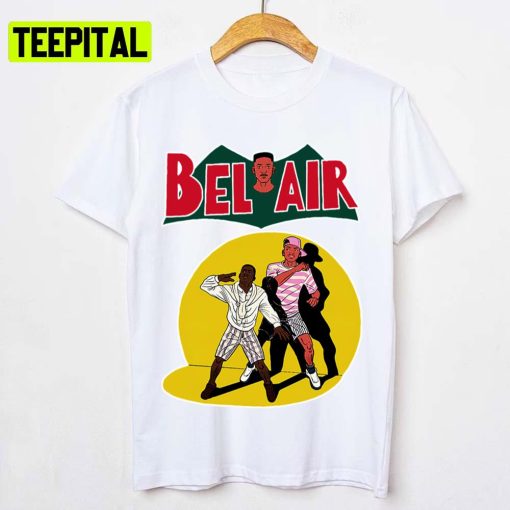 Fresh Prince Bel Air 90s Design Art Unisex T-Shirt