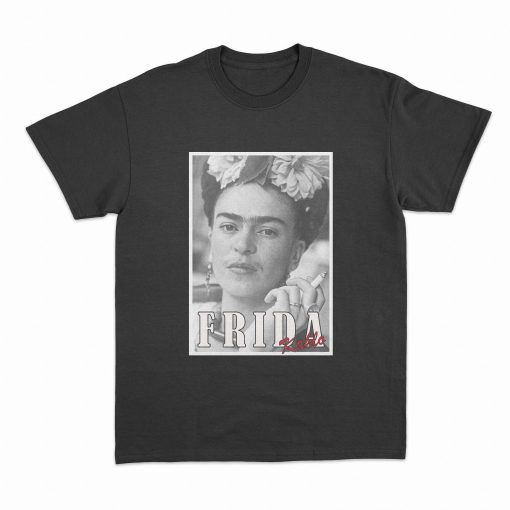 Frida Kahlo Collage Retro Illustration Unisex T-Shirt