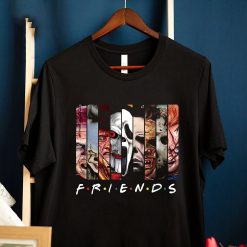 Friends Horror Movie Killers Scary Friends Horror Squad Pumpkin Halloween Unisex Sweatshirt