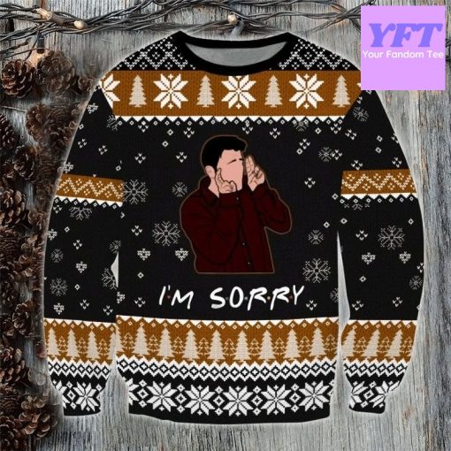 Friends I’m Sorry Xmas 3d Ugly Christmas Sweater