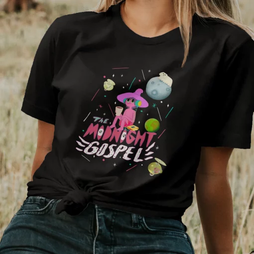 From The Bizarre And Psychedelic Series “the Midnight Gospel” With A Beautiful And Very Original Design Trending Unisex Shirt