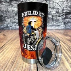 Fueled By Jesus Stainless Steel Cup