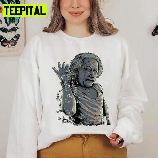 Funny Cheft Graphic Albert Einstein Unisex T-Shirt