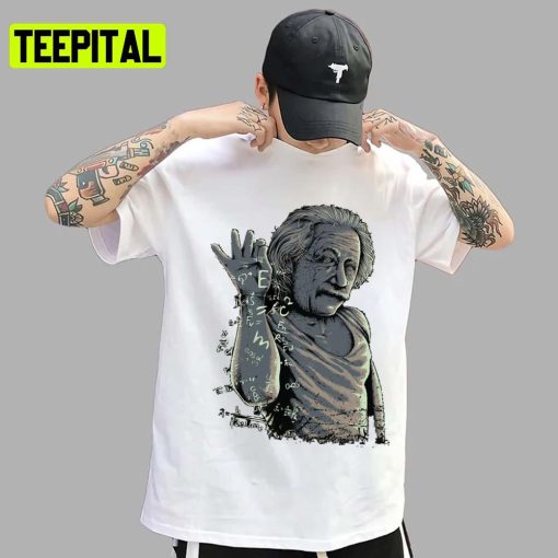 Funny Cheft Graphic Albert Einstein Unisex T-Shirt