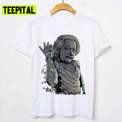 Funny Cheft Graphic Albert Einstein Unisex T-Shirt