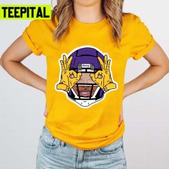 Funny Gesture Justin Jefferson Minnesota Vikings Unisex T-Shirt