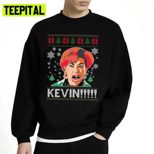 Funny Home Alone Kevin Christmas Ugly Unisex Sweatshirt