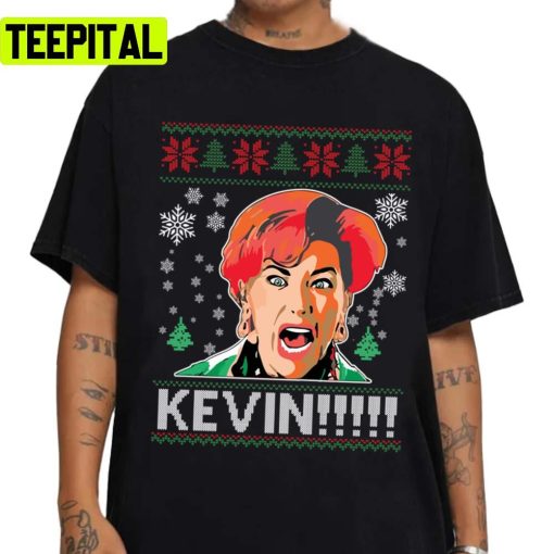 Funny Home Alone Kevin Christmas Ugly Unisex Sweatshirt