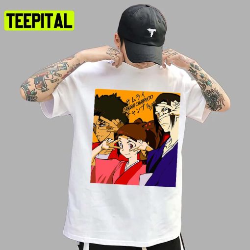 Funny Moment Samurai Champloo Unisex T-Shirt