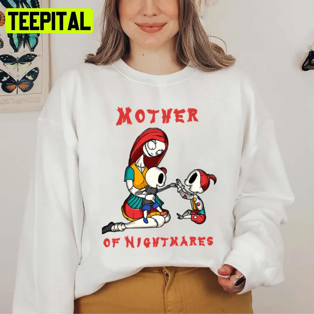 Funny Mother Of Nightmares Fitted Scoop Halloween Illustration Unisex Sweatshirt