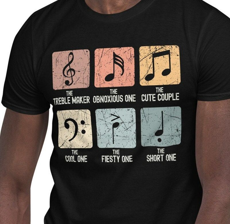 Funny Musical Note Musician Music Shirt