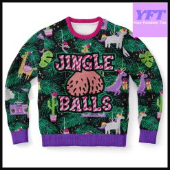 Funny Party Jingle Balls Adult Humour Men Balls 3d Ugly Christmas Sweater