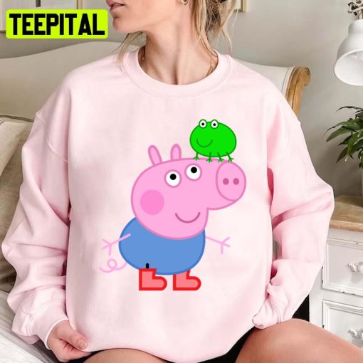 Funny Pig Pepa Design Unisex Sweatshirt