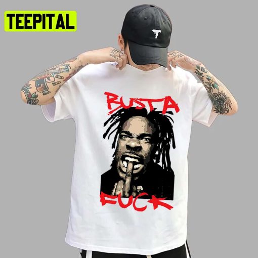 Funny Portrait Busta Rhymes Unisex T-Shirt