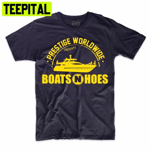 Funny Prestige Worldwide Presents Boats N Hoes Vacation Trending Unisex Shirt