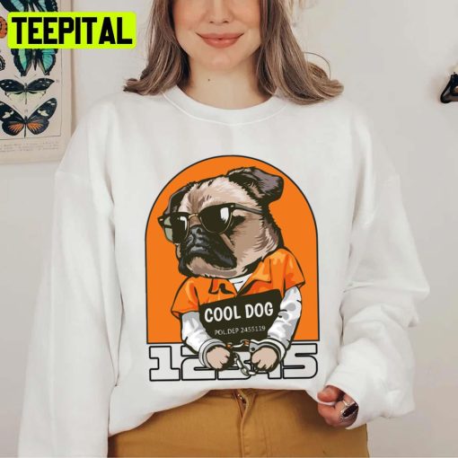 Funny Pug Dogs Cheese Reservation Dogs Unisex Sweatshirt