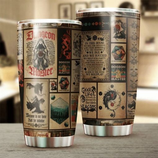 Game Dungeon Master Stainless Steel Cup