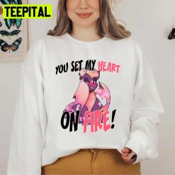 Game Spyro Reignited Trilogy You Set My Heart On Fire Unisex Sweatshirt