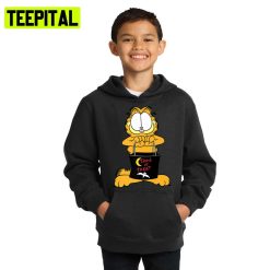 Garfield Cat Trick Or Treat Halloween Illustration Hoodie