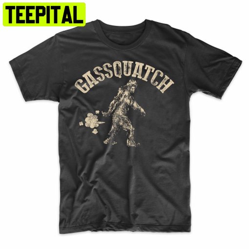 Gassquach Funny Farting Big Foot Trending Unisex Shirt