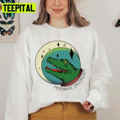 Gator Animated Art Moonage Daydream David Bowie Unisex Sweatshirt