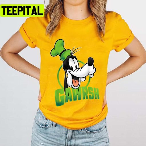 Gawrsh Portrait Goofy Dog Disney Unisex T-Shirt