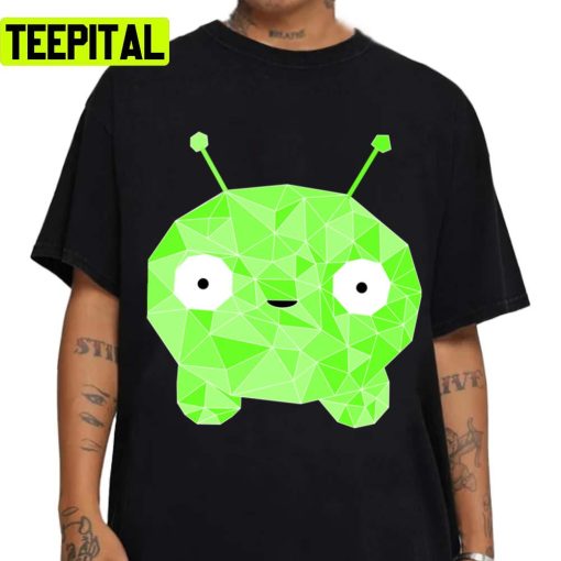 Geometric Art Mooncake Polygon Final Space Unisex T-Shirt