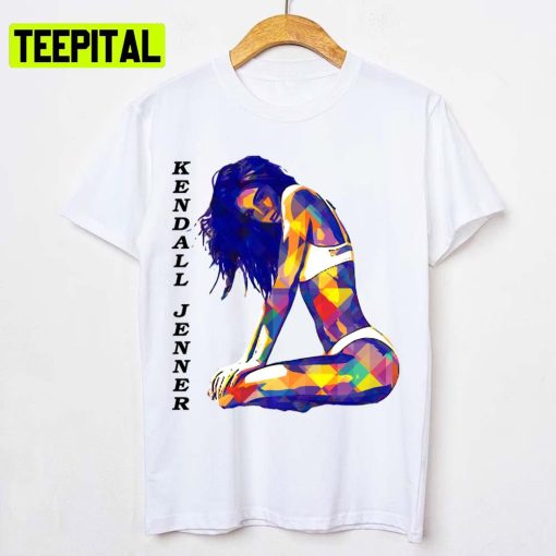 Geometric Design Kendall Jenner Girl Kardashian Unisex T-Shirt