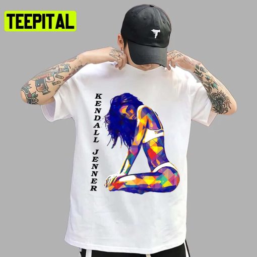 Geometric Design Kendall Jenner Girl Kardashian Unisex T-Shirt