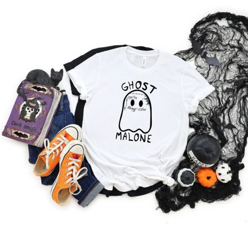 Ghost Malone Malone Spooky Halloween Shirt