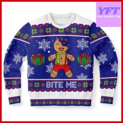 Gingerbread Gingerbread Cookie Xmas Eve Cute Cookie 3d Ugly Christmas Sweater