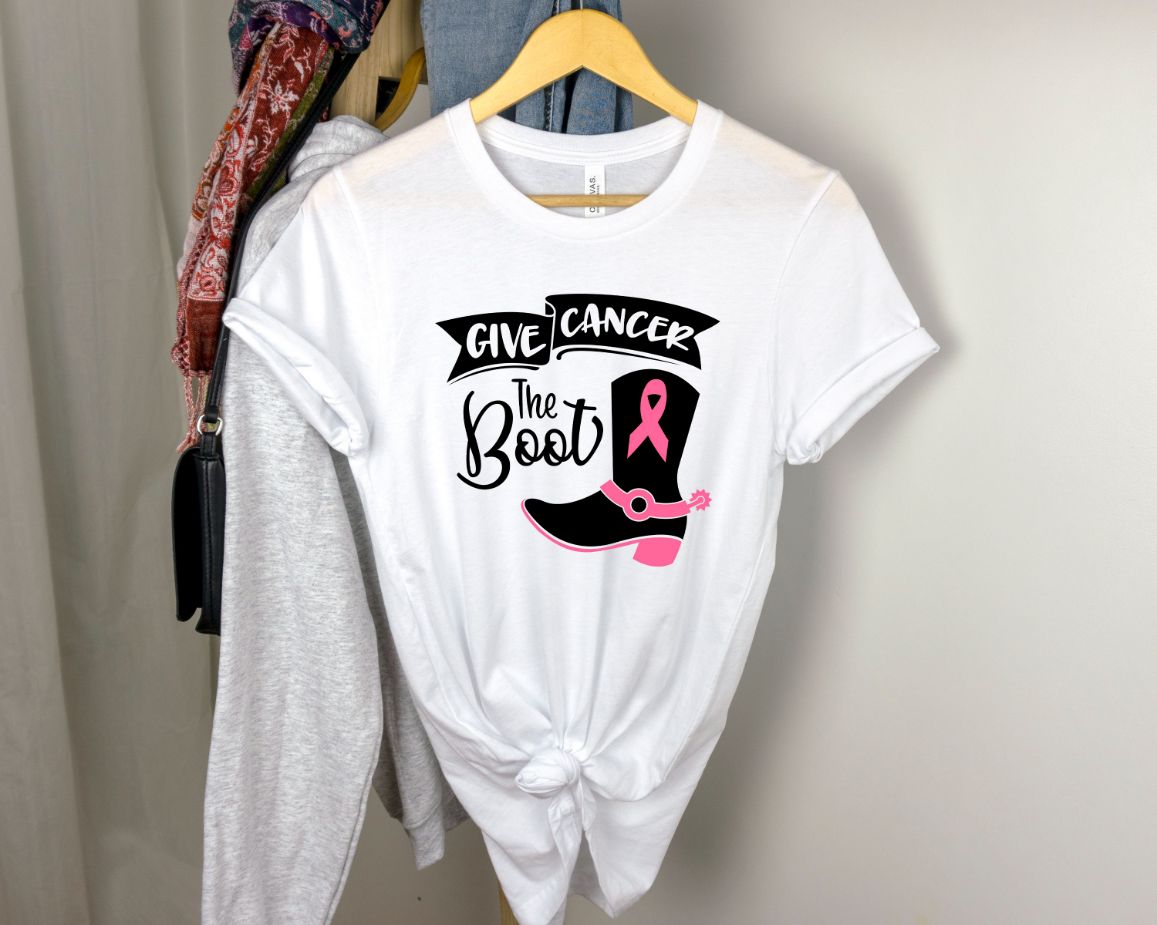 Give Cancer The Boot T-Shirt
