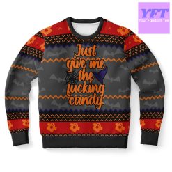 Give Me The F Candy Meme 2022 Design 3d Ugly Christmas Sweater