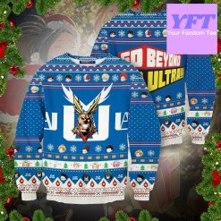 Go Beyond Plus Ultra Friends Xmas 3d Ugly Christmas Sweater