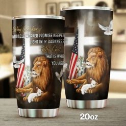 God Jesus Lion Stainless Steel Cup