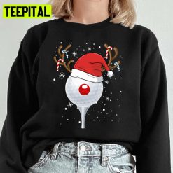 Golf Design Xmas Christmas Unisex Sweatshirt