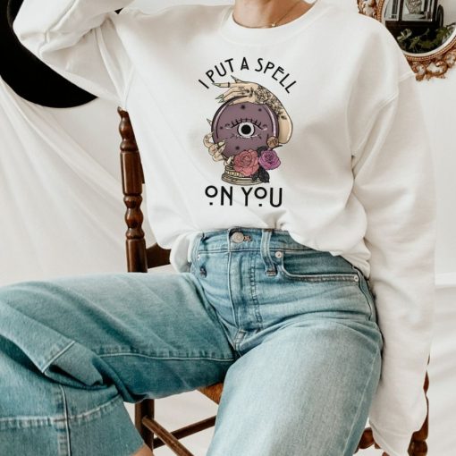 Gothic I Put A Spell On You Crystal Ball Sweatshirt