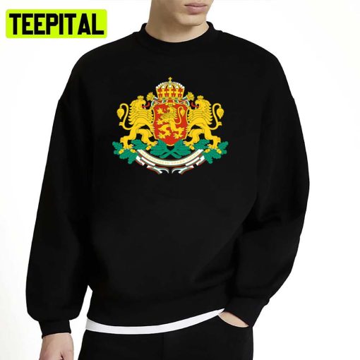 Graphic Coat Of Arms Bulgaria Unisex Sweatshirt