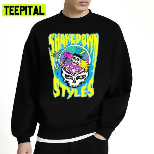 Grateful Colorful Shakedown Style Unisex Sweatshirt