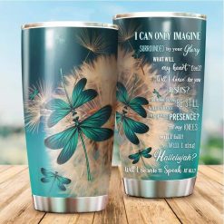 Green Dragonflies Stainless Steel Cup