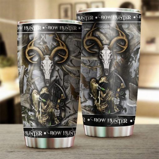 Grim Reaper Bow Hunter Stainless Steel Cup