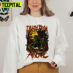 Grim Reaper Death From Above Halloween Illustration Unisex Sweatshirt